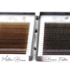 Brown Feather Lashes Mix