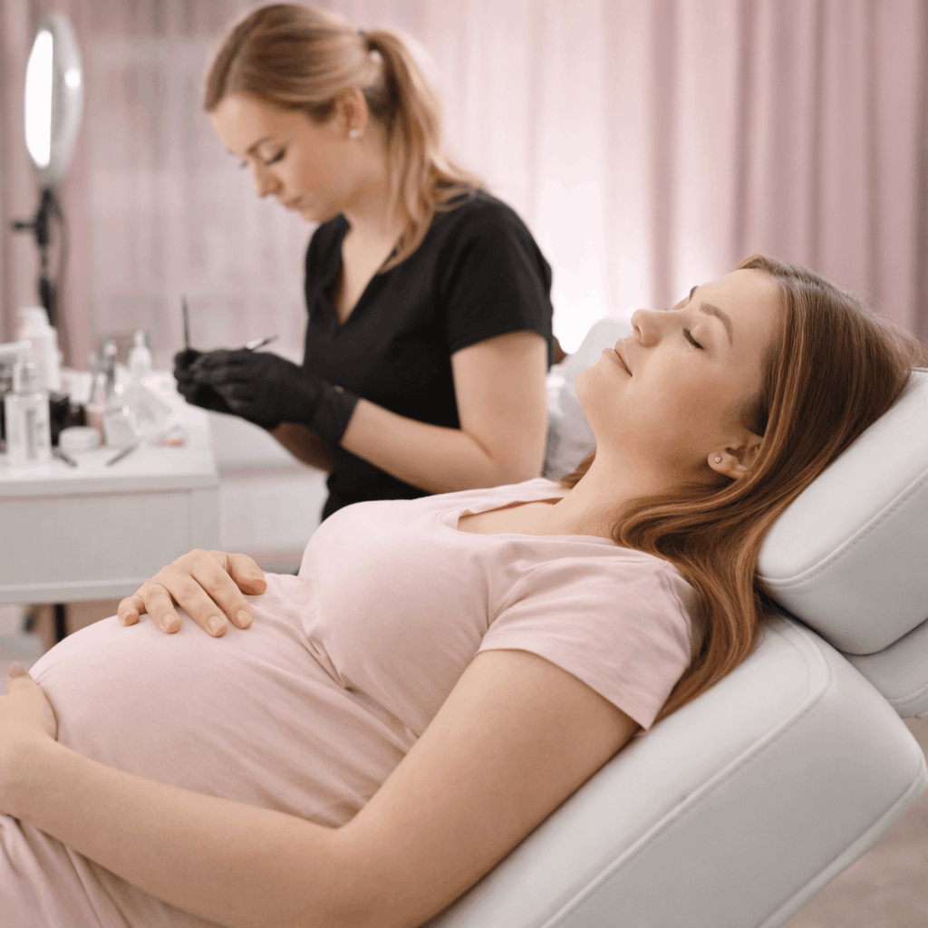 Lifting rzęs w II trymestrze ciąży