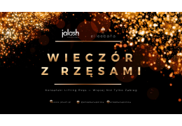 Lifting koreański na żywo – zobacz, jak wygląda Wieczór z Rzęsami JoLash